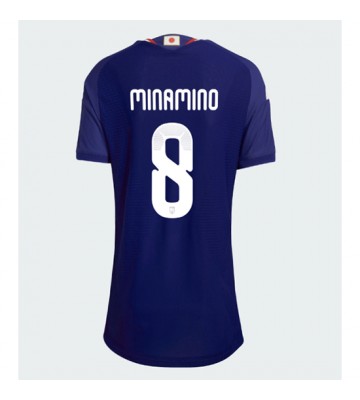 Japan Takumi Minamino #8 Hemmatröja Dam VM 2026 Kortärmad